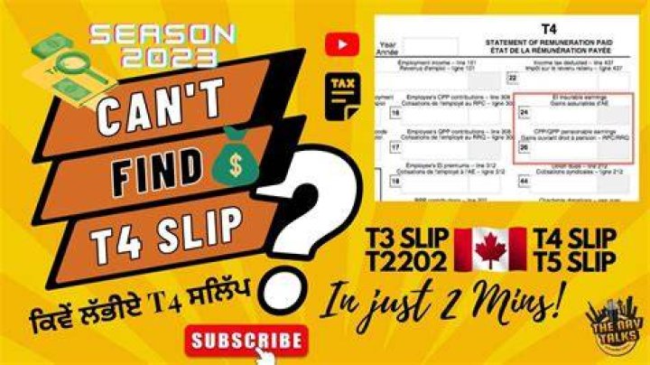 Where are t4 slips?